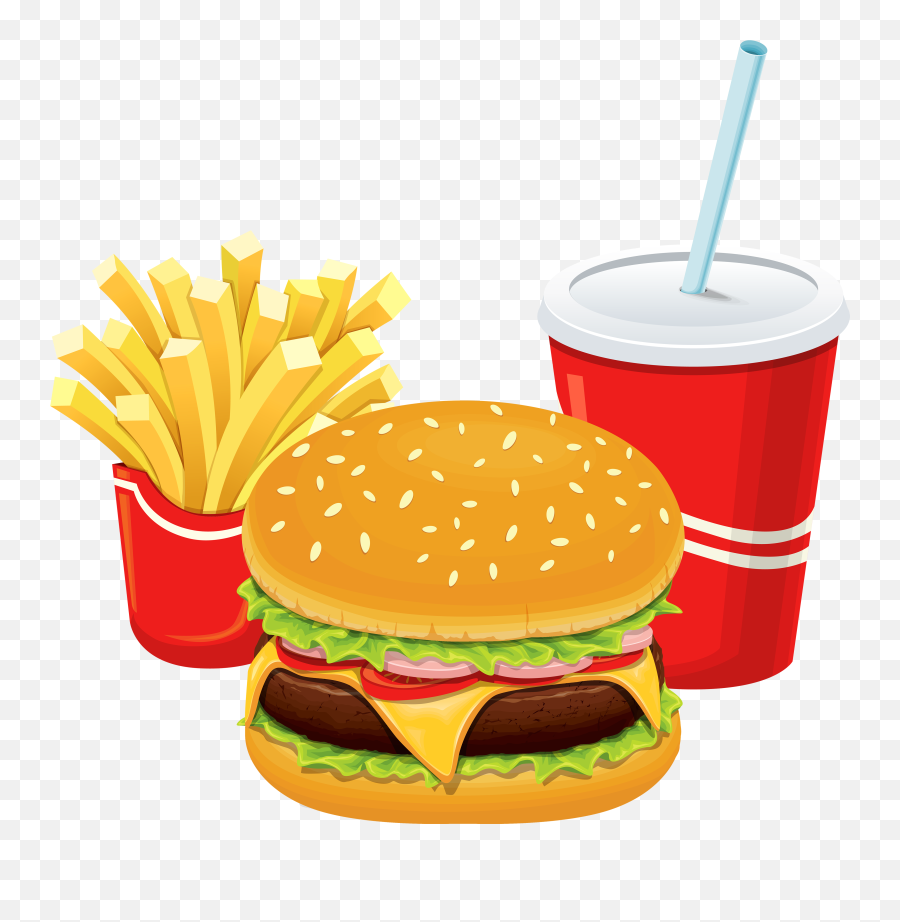 Burger Png Free Download - Fast Food Clipart Png,Burger Png