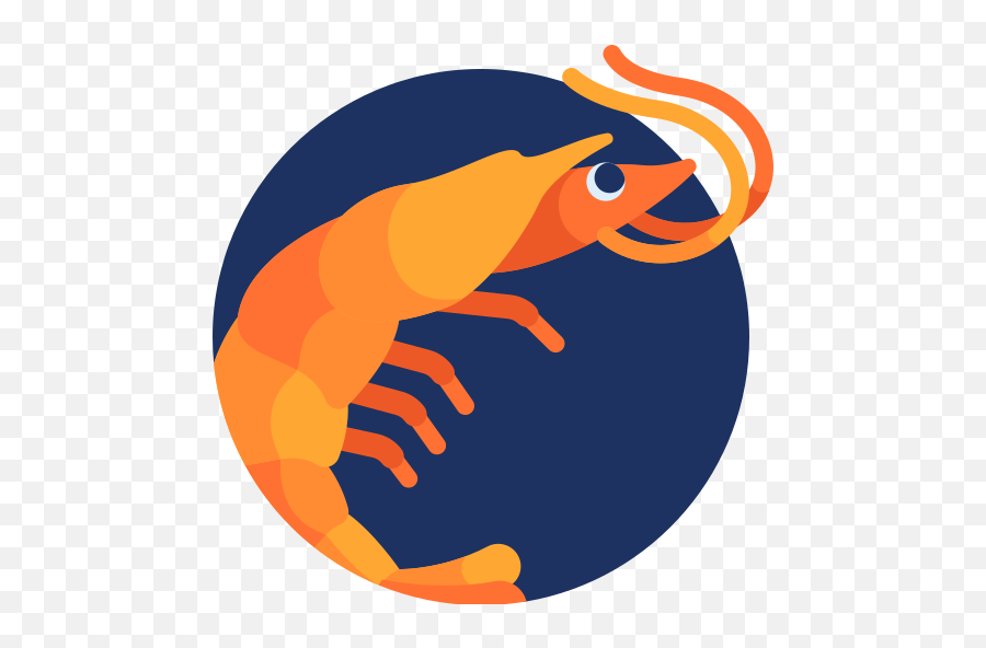 Shrimp - Free Animals Icons Srimp Icon Png,Shrimp Icon Png