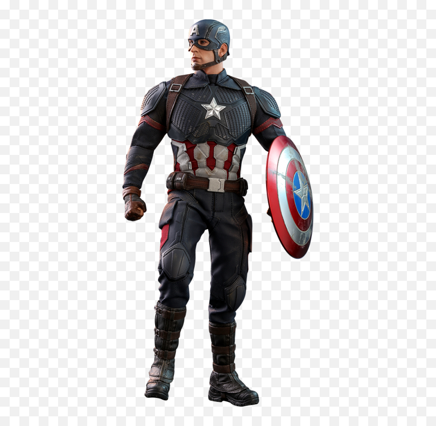 Captain America 16 Scale Figure By Hot Toys - Captain America Action Figure Png,Captain America Logo Png