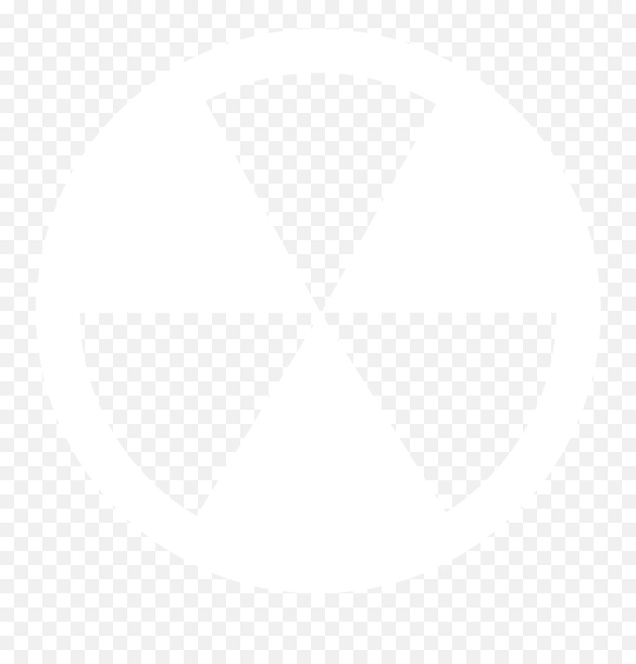 Download Hd Nuclear - Black And White Fallout Shelter Symbol Fallout Shelter Symbol Png,Nuclear Symbol Png