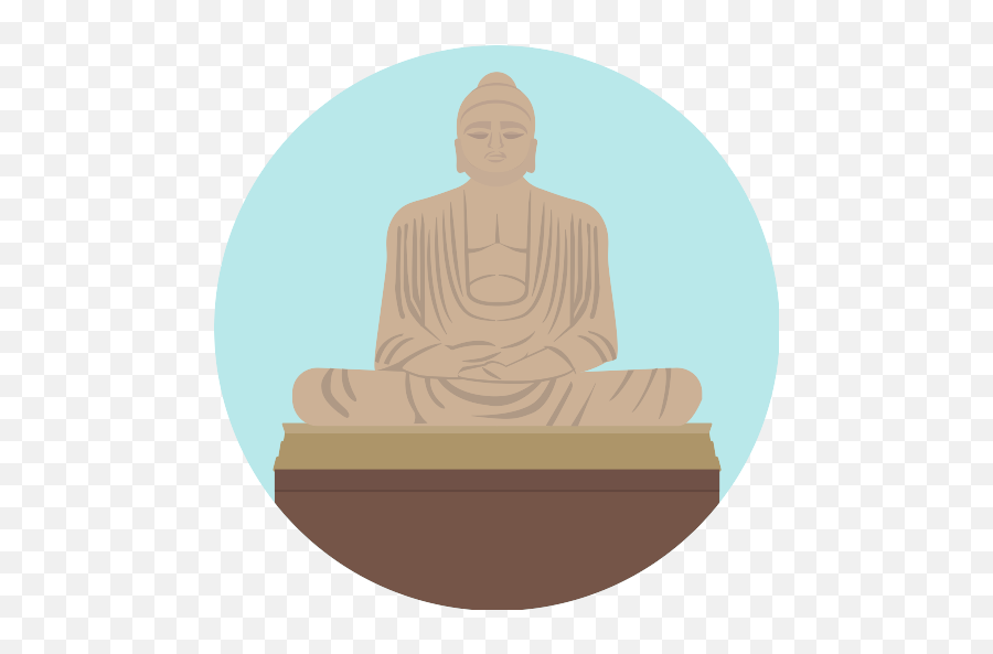 Buddha Png Icon - Png Repo Free Png Icons The Great Buddha Statue,Buddha Transparent