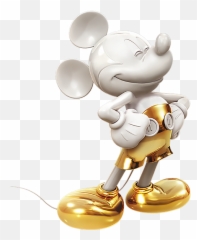 Disney Gold Mickey Mouse Pose Weekender Tote Bag For Sale By - png