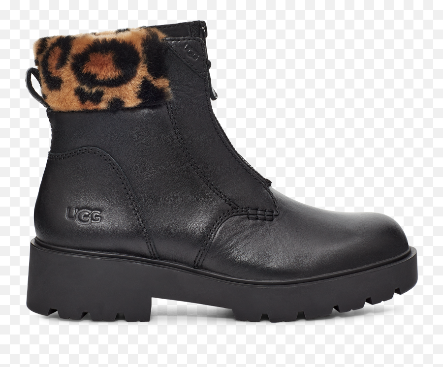 Czeriesa Panther Print Boot Ugg - Ugg Czeriesa Panther Print Combat Boot Png,Uggs Icon