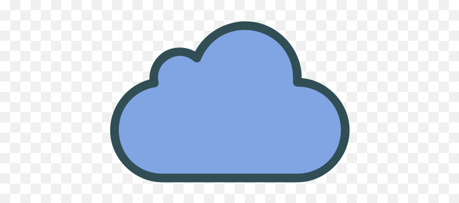 Cloud Shape Sky Storage Internet - Icon Png,Cloud Shape Png