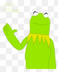 Fa Kermit The Frog By Angelthecyborgpanda - Bullfrog Png,Kermit Transparent