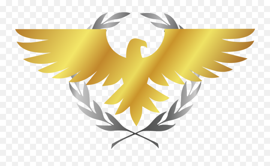 Silver N Gold - Golden Eagle Hd Logo Png,Eagle Logo Transparent