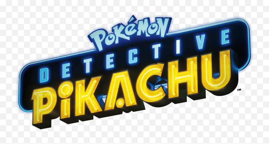 Detective Pikachu - Pokémon Detetive Pikachu Png,Pokemon Yellow Logo