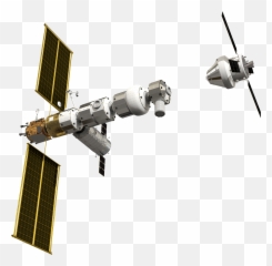 Esa - Gateway with Orion docking u2013 transparent background Station Spatiale Fond Transparent png