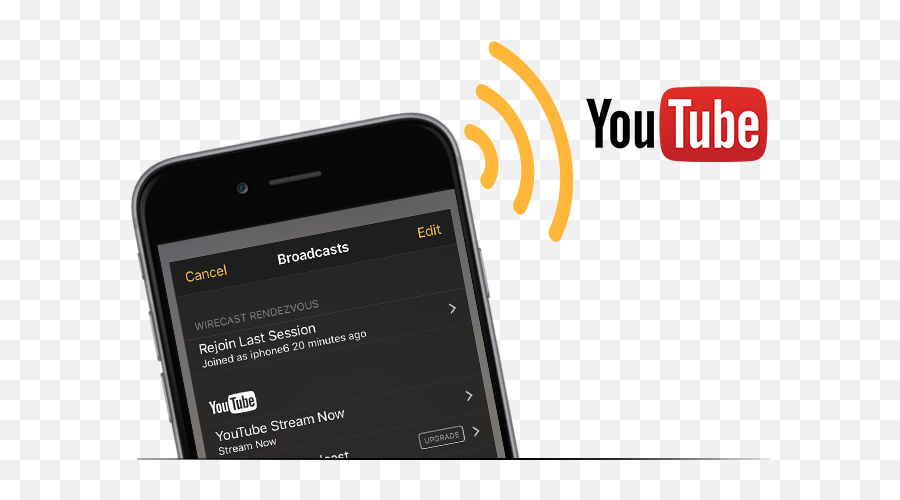 Stream To Youtube Live Rtmp Servers - Iphone Png,Youtube Live Png