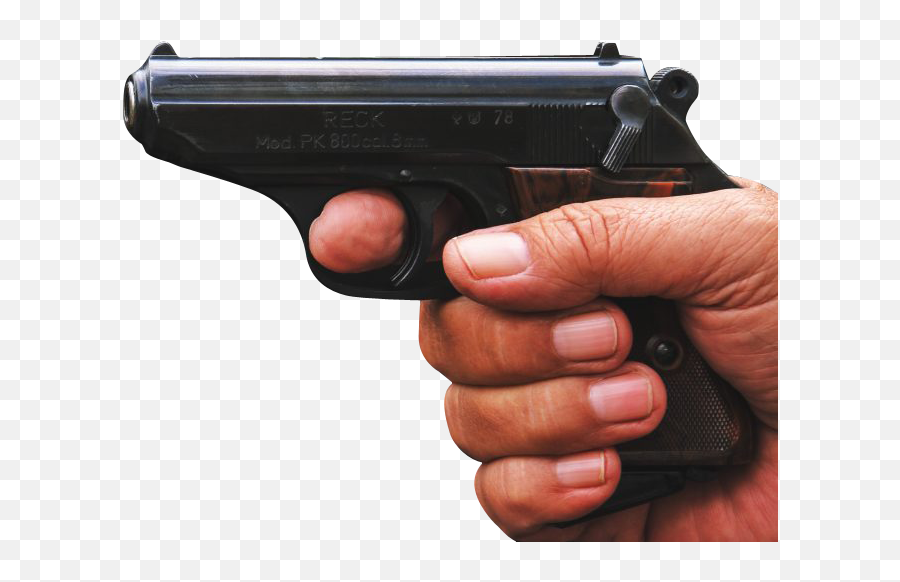 Trigger Transparent Background Png - Transparent Background Pistol Png,Hand Holding Gun Transparent
