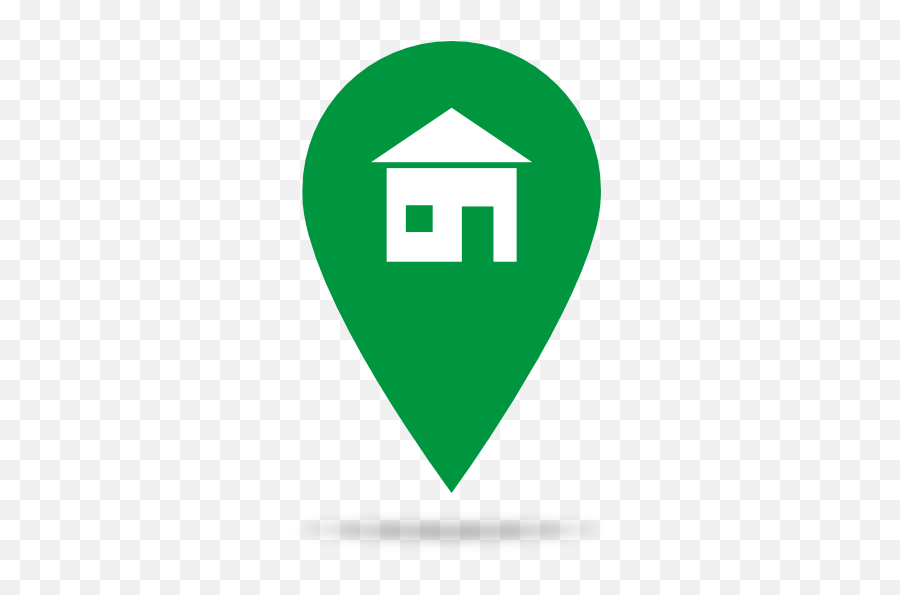 Green Home Icon Clipart - Address Icon Png Green,Address Icon Png