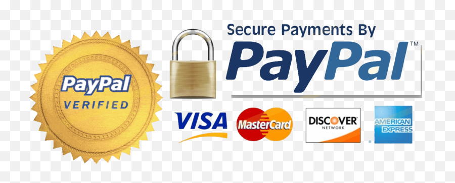 Download Paypal Verified Seal Png - Transparent Png Png Secure Payments Paypal Seal,Paypal Logos