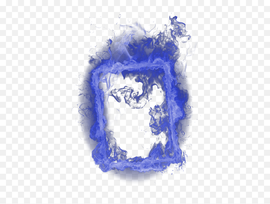 Blue Flame Border Request - Blue Fire Frame Png,Blue Flame Transparent