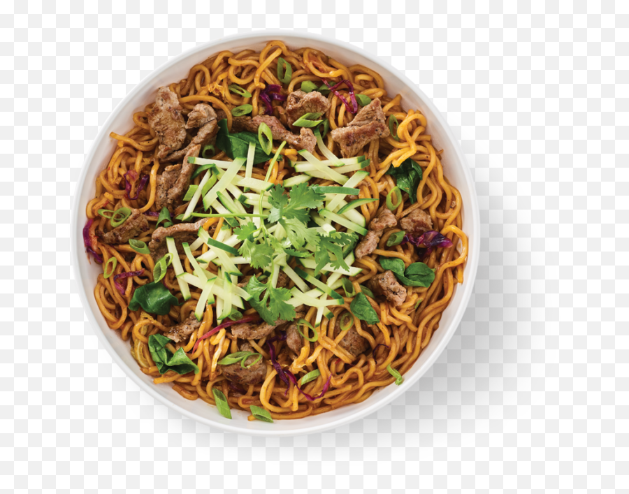 Spicy Korean Beef Noodles - Fried Noodles Png,Noodles Png