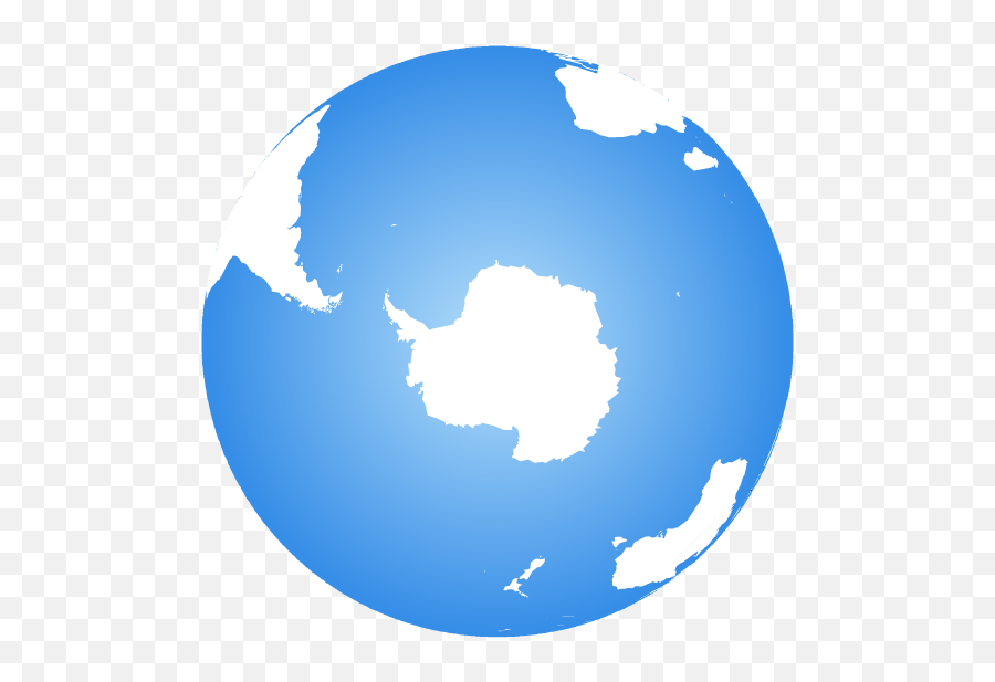 Antarctica Centered Earth Globe - Don T Planes Fly Over Antarctica Png,Antarctica Png