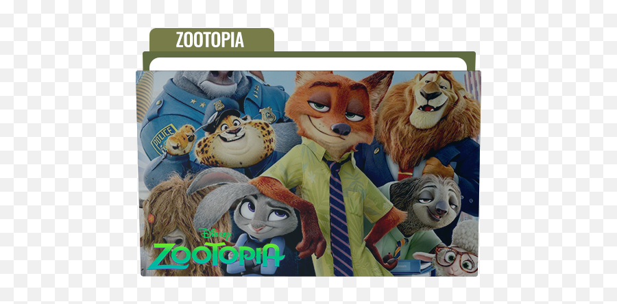 Zootopia Folder Icon Free Download - Zootopia 2 Png,Zootopia Png