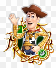 Kh Iii Woody - Khux Wiki Kingdom Hearts Key Art Png,Woody And Buzz Png