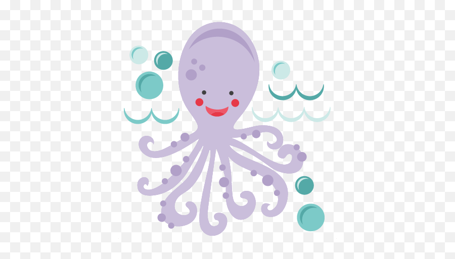 Download Hd Crabs Clipart Cute Octopus - Cute Octopus Png Cute Octopus Clipart Png,Octopus Png