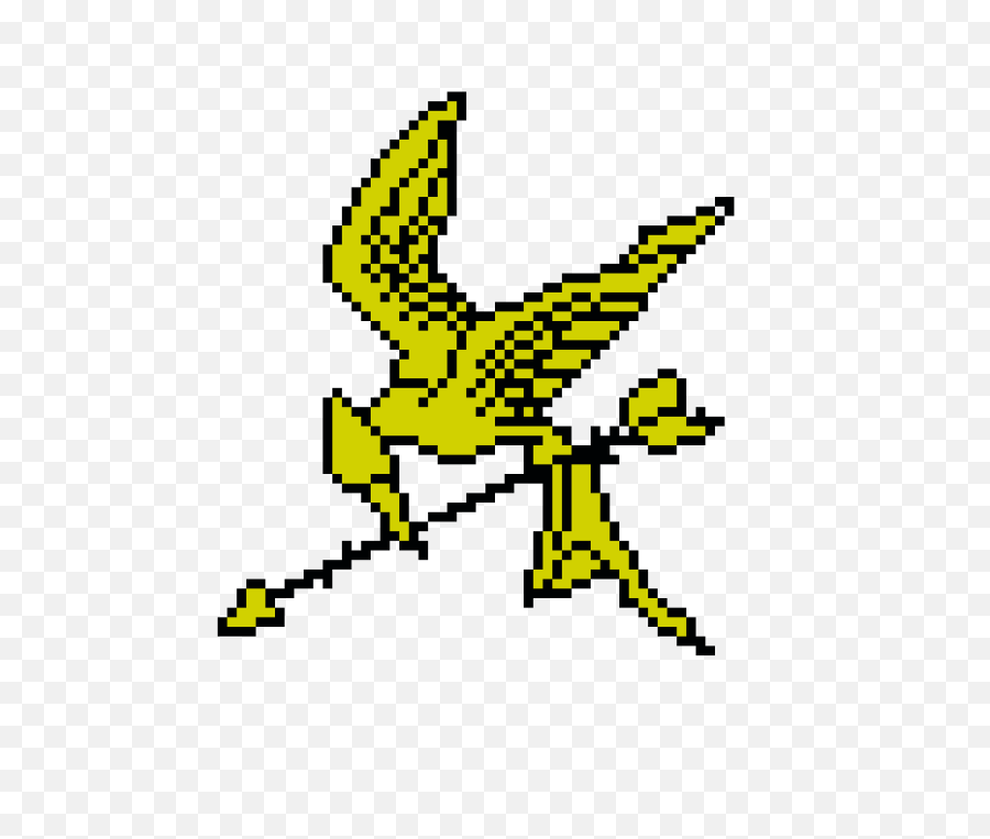 Hunger Games Logo Png - Hunger Games Best Minecraft Pixel Mockingjay Pin Hunger Games Pixel Art,Hunger Games Png