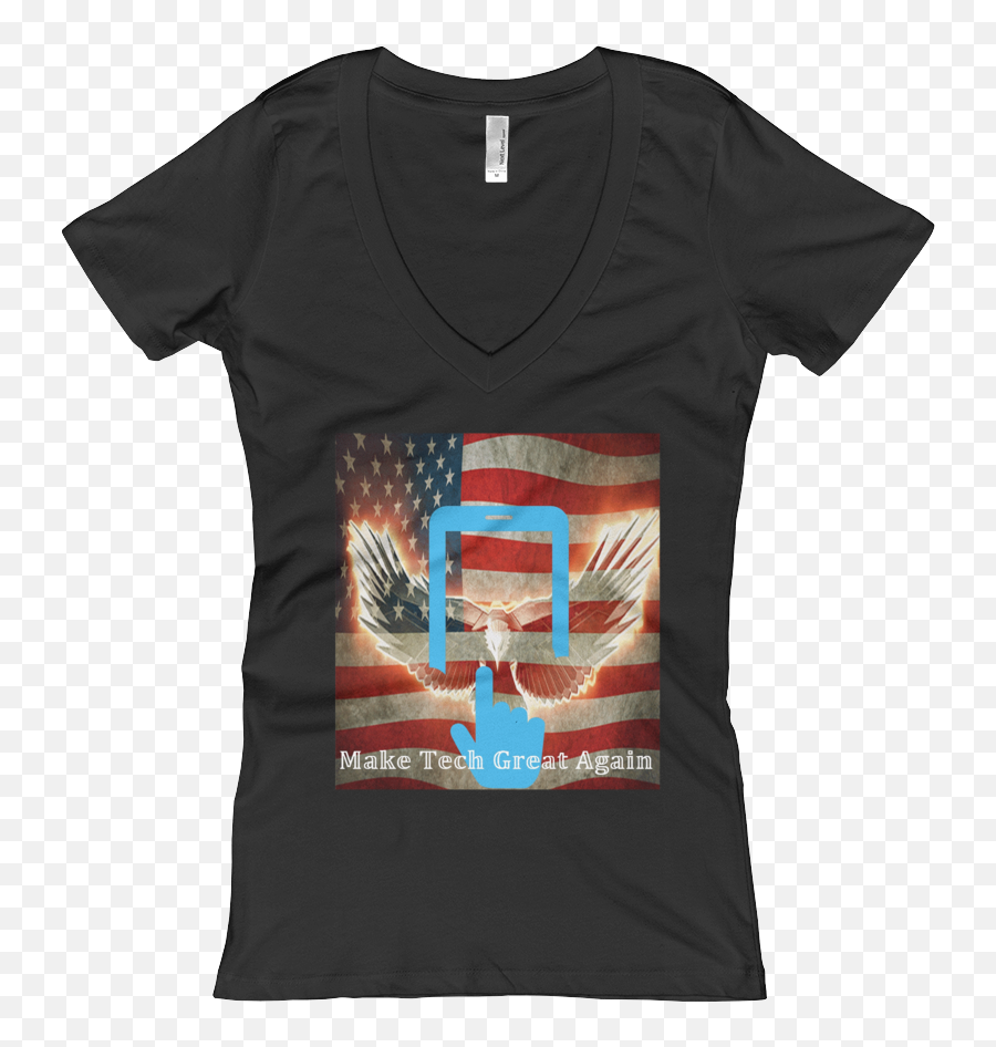 Make America Great Again Tech Womenu0027s V - Neck Tshirt Png,Make America Great Again Png