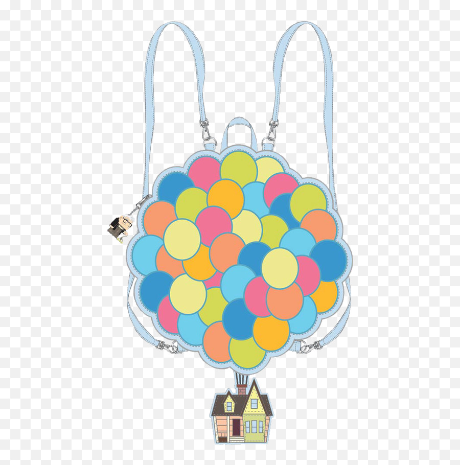 Up Balloons Mini Backpack - Loungefly Up Mini Backpack Png,Up Balloons Png