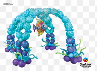 To Learn How Make This Criss - Cross Arch By Cam Woody Under The Sea Balloons Png,Woody Png