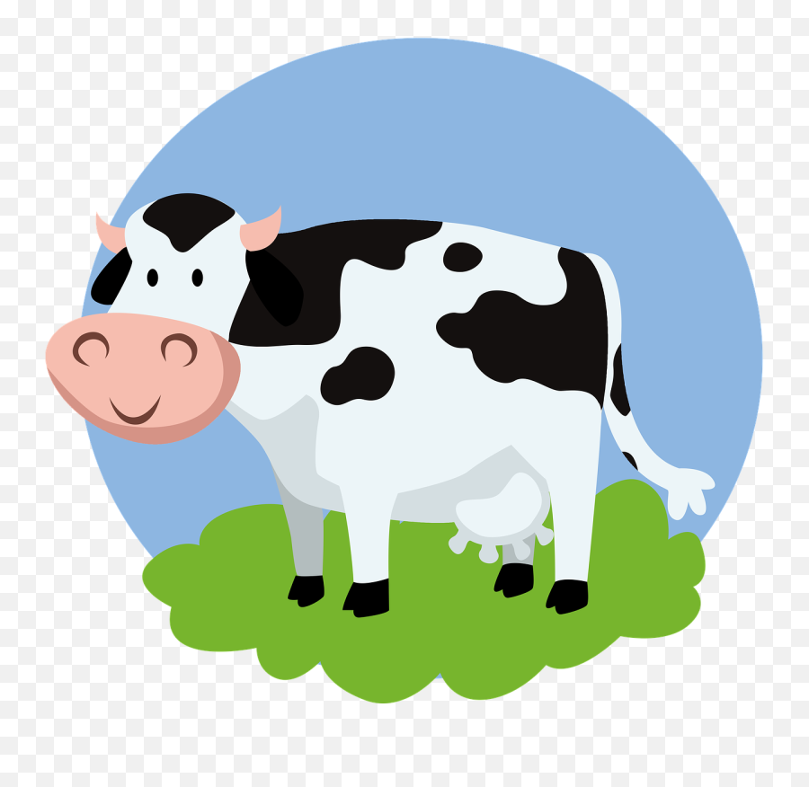 Cow Animal Cartoon - Free Image On Pixabay Cartoon Transparent Background Cow Png,Cartoon Kids Png