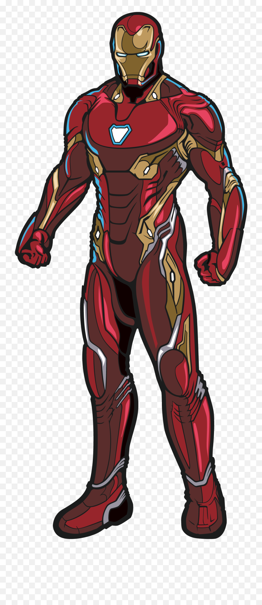 Avengers Captain America Black Panther - Draw Cartoon Iron Man Png,Iron Man  Transparent - free transparent png images 