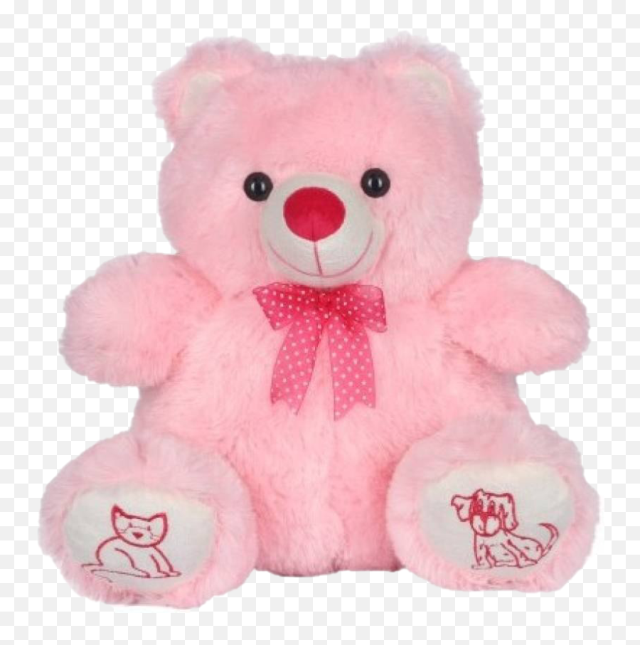 Pink Teddy Bear Png Transparent Image Mart - Teddy Bear Soft Toys,Teddy Bears Png