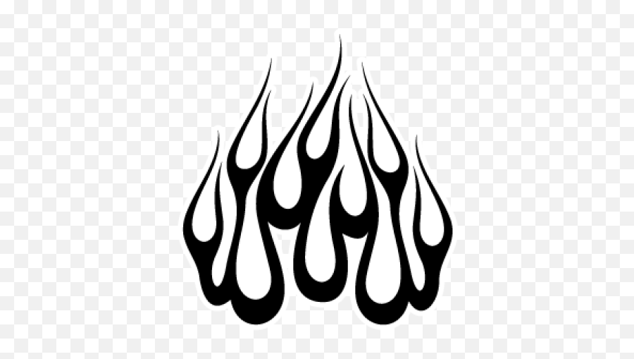 Download Free Png Flame Black And White Clipart 61325 - Fire Black And White Flame Clip Art,Fire Clipart Transparent