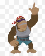 Wii U - Good At Yoyoing Png,Funky Kong Png