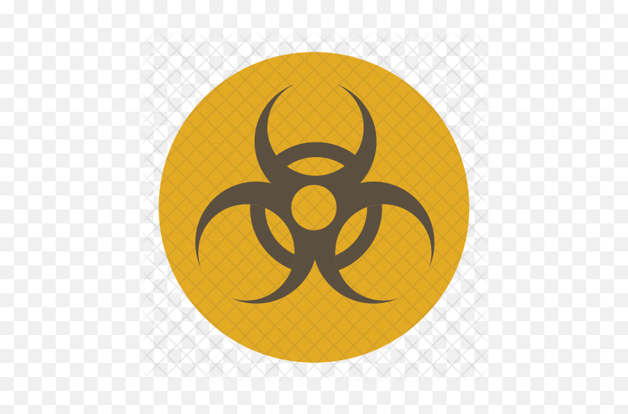 Radioactive Icon - Biological Hazard Png,Radioactive Logo