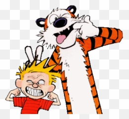 Calvin - Calvin And Hobbes Screen Background Png,Calvin And Hobbes Png