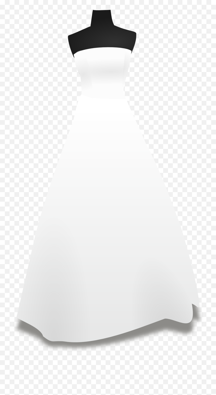 Library Of White Dress Graphic - Wedding Dress Clipart Png,White Dress Png