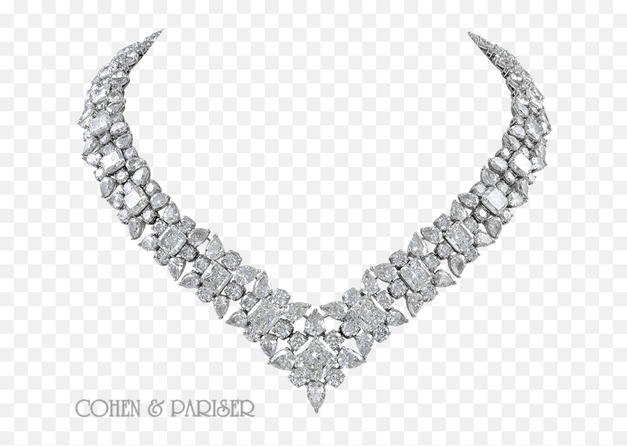 Chopard Diamond Necklace - Chopard Necklaces Transparent Background Png,Diamond Necklace Png