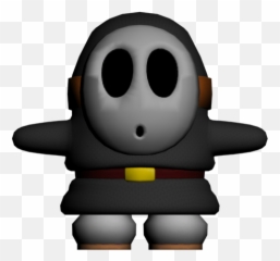 Black Shy Guy - Black Shy Guy Yoshi Story Png,Shy Guy Png