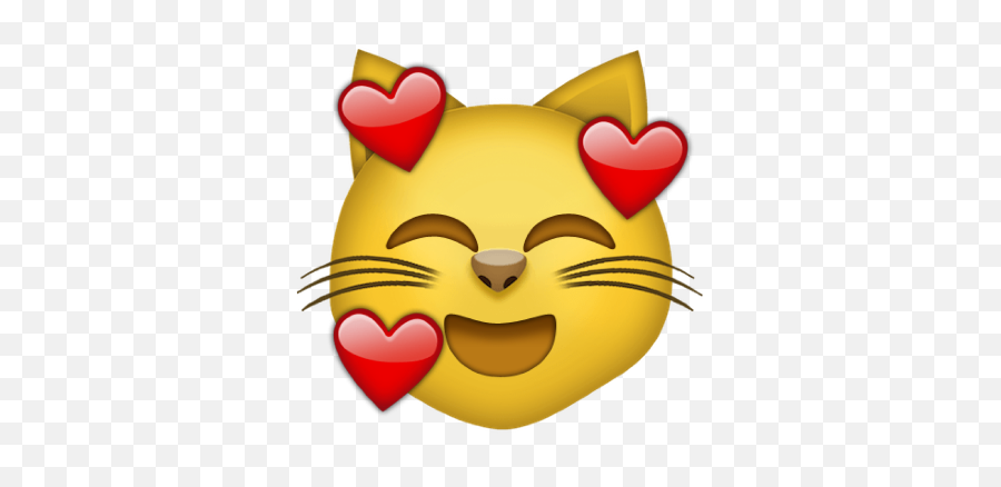 Cat Emoji Iphone Iphoneemoji Sticker - Iphone Emoji Cat Face Png,Cat Emoji Png