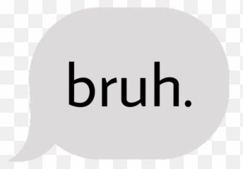 Aesthetic Message Sticker - Black And White Aesthetic Messages Png,Bruh Png