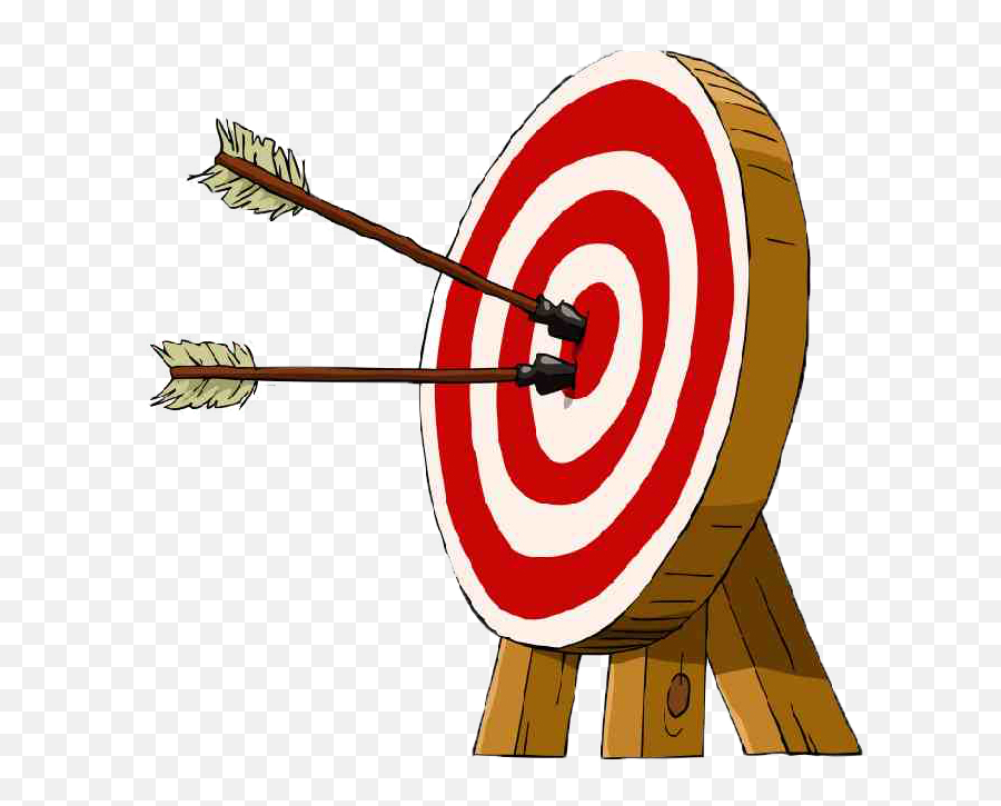 Download Archery Lessons - Clip Art Archery Target Png,Archery Arrow Png