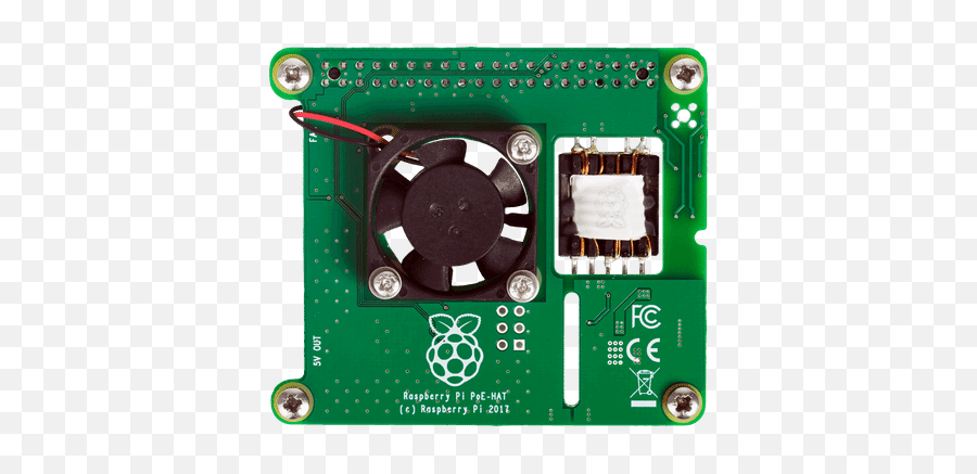 Raspberry Pi Poe Hat - Raspberry Pi Poe Hat Png,Raspberry Pi Png