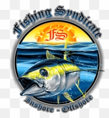 The Fishing Syndicate U2013 - Old English Png,Bass Fish Logo