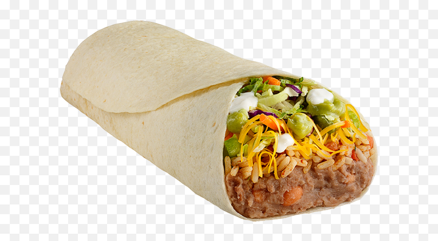 Classic Burrito Veggie - Taco Time Burrito Png,Burritos Png