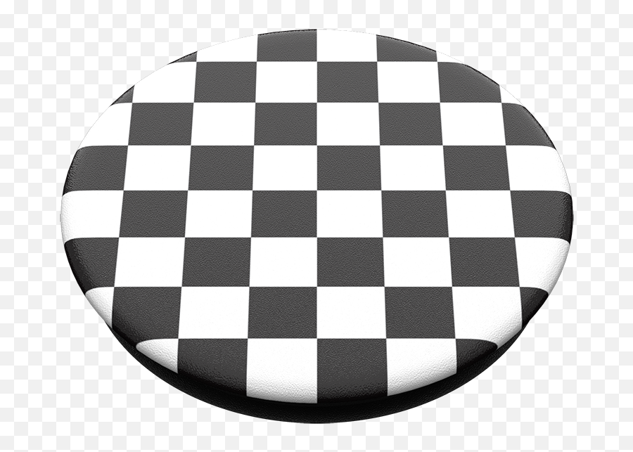 Checker Black Popsockets - Black And White Popsocket Png,Transparent Checkerboard
