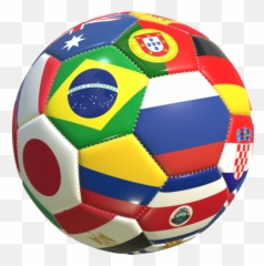 Download Ball Adidas Glide Cup Football - Bola Com Bandeira De Paises Png,Bola Png