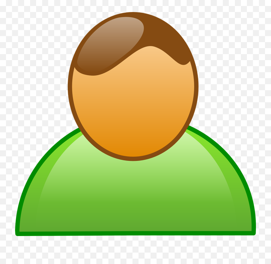 Download Brown Green Office People Man Person Orange - Man Clip Art Png,Office People Png