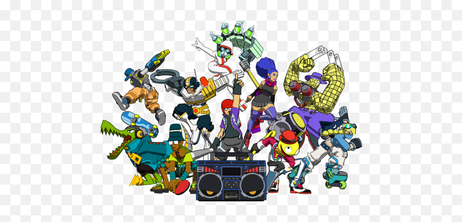 Game Soundtracks We Love Lethal League Blaze Ladiesgamerscom - Lethal League Smash Bros Png,Jet Set Radio Future Logo