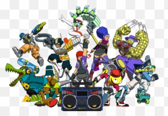 Game Soundtracks We Love Lethal League Blaze Ladiesgamerscom - Lethal League Smash Bros Png,Jet Set Radio Future Logo