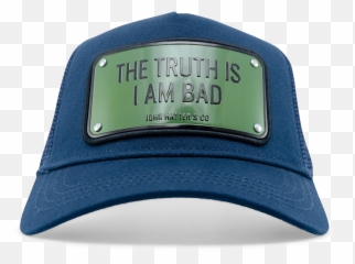 John Hatter U0026 Co Scarface The Truth Is I Am Bad Blue - Unisex Png,Scareface Logo