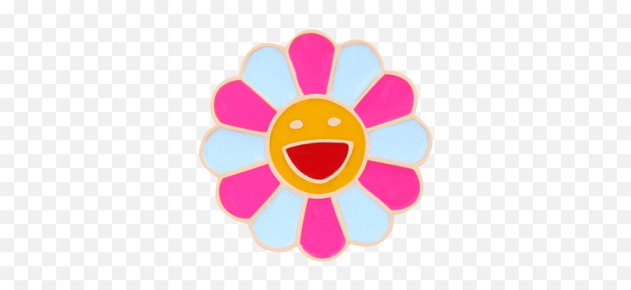 Us 108 45 Offrainbow Flower Brooches Cute Japanese Smiling Sunflower Enamel Pins Badge Denim Jackets Backpack Button Icon For Women - Dot Png,Sunflower Icon