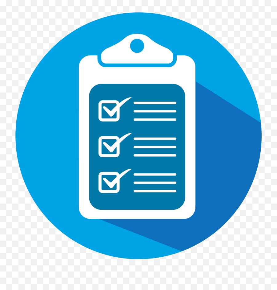 New Enquiry Checklist For Distributors - Clipboard Icon Blue Checklist Icon Png,Checklist Png